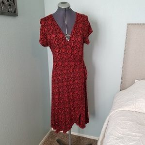 Plume and Thread wrap dress